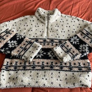 Cozy wool pullover. Oversized Medium fit